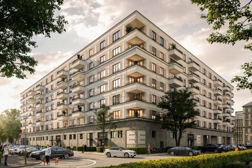 EXKLUSIVE 2-ZIMMER-NEUBAU-WOHNUNG MIT SÜD-BALKON IN BEGEHRTER LAGE VON FRIEDRICHSHAIN EXKLUSIVE 2-ZIMMER-NEUBAU-WOHNUNG MIT SÜD-BALKON IN BEGEHRTER LAGE VON FRIEDRICHSHAIN