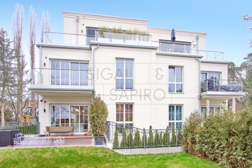 NEUBAU-MAISONETTE-WOHNUNG MIT GARTEN WENIGE SCHRITTE ZUM GRUNEWALD NEUBAU-MAISONETTE-WOHNUNG MIT GARTEN WENIGE SCHRITTE ZUM GRUNEWALD